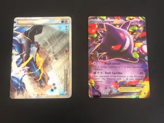 Palkia & Dialga Legend samt Gengar EX Pokémon kort