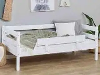 Spiloppe juniorseng 70x160 cm - Hvid med madras