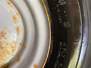 Støtte hjul evt. til båd. 