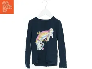 Langærmet T-shirt med enhjørning print fra Name It (str. 110)