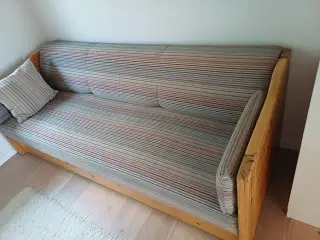 Dobbelt sovesofa, madrasmål 160 x 200