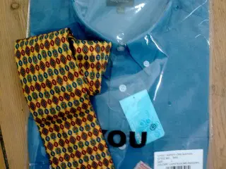 Skjorte NY Nytår incl. silke slips fra samling