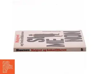 Maigret og knivstikkeren af Georges Simenon (Bog)