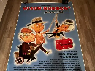 Olsen Bandens sidste stik mega plakat 