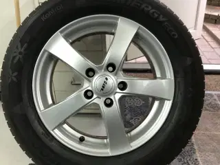 Fine 16” alufælge med fine dæk