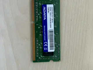 RAM 2GB til bærbar DDR3