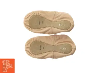 Læder balletsko (str. 18 cm)