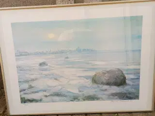 Litografi af Thomas Tråsdahl. 