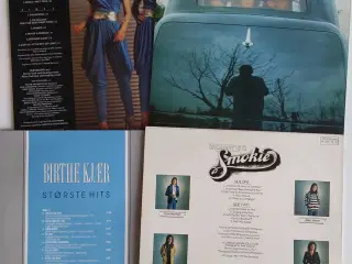 LP'er Birthe Kjær, Smokie, Maywood, Á La Carte