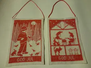 Velholdte juleophæng.