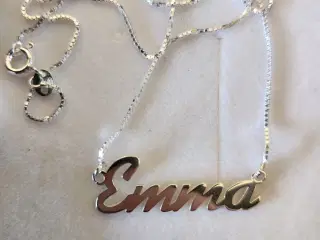 Halskæde navn Emma