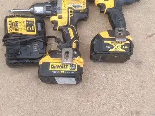 DeWalt skrue maskiner 