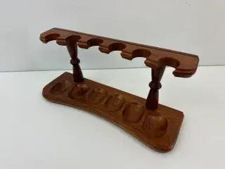 Pibebeholder i teaktræ (retro)