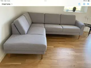 Ny hjørne sofa