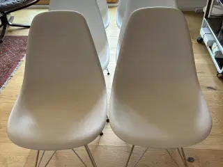 6 x Eames spisebordsstole