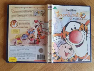 Tigerdyrets Familiefest (Disney), DVD, animation