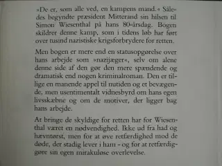 retfærdighed - ikke hævn. erindringer, af simon wi