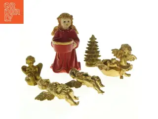Julepynt figurer som Juleengle (str. 15 cm)