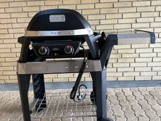 Weber Pulse 2000 El-Grill med Dobbelt Brænder 