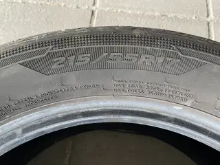 215/55 x 17 sommerdæk