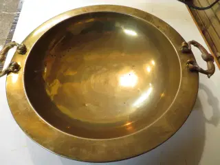 Messingfad / skål