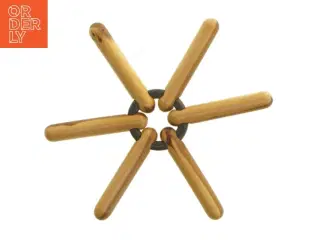 Foldbar Varmebrik i træ (str. Ø 18,5 cm)
