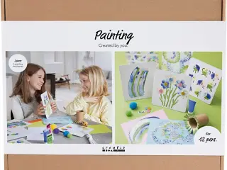 Mega DIY Malekit til Børn - Ass. Farver, 1 pk.