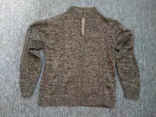 Sweater strik-trøje, str. XL