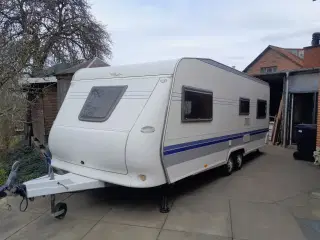 Hobby 610 ul, årg 05 Rigtig fin fastlægger, vogn, 