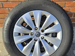 4 vinterhjul t  Renault Capture på stålfælge Conti