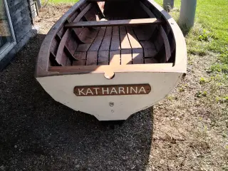 Jollepram af træ, nybygget