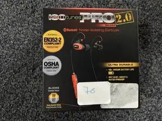 ISOtunes PRO EN352 lydisolerende headset med bluetooth