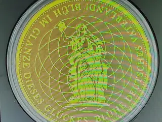 Guldmønt Deutsche Nationalhymne