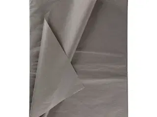 Silkepapir, ark 50x70 cm, 14 g, mørk grå, 10ark/ 1 pk.