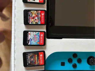 Nintendo switch. Hvid med joycon