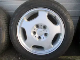 16" Mercedes 5X112 ET41 215/55/16 sommerdæk