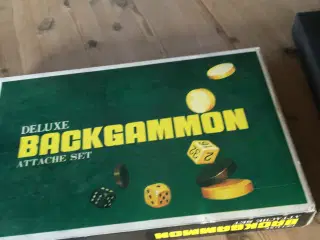 Backgammon spil.