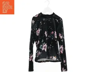 Bluse med blomsterprint (str. 146)