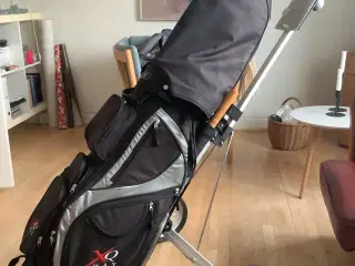 XQ Max golfsæt med vogn og tilbehør