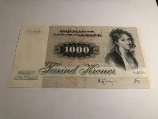 1000 Kroner 1992 Denmark