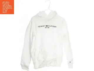 Hvid Tommy Hilfiger hættetrøje fra Tommy Hilfiger (str. 140)