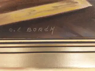 Ole C. Borch, olie på lærred