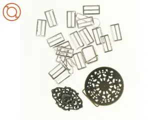 Assorteret bæltespænder (str. 8 x 8 cm 4 x 2 cm)