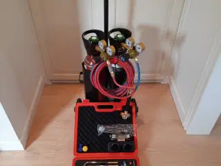 Gas og ilt sæt / skærebrændersæt .WHC 11/ Aga X 11