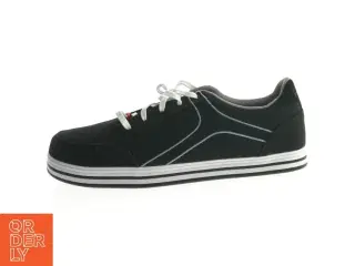 Sort canvas sneakers fra Engelbert Strauss (str. 47 )