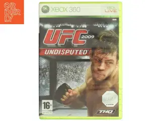 UFC 2009 Undisputed Xbox 360 spil fra THQ