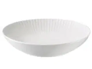 24 stk. Tallerken dyb hvid 220 mm Daisy