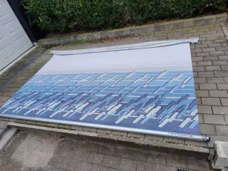 Pose markise Fiamma.Som NY. 333 cm