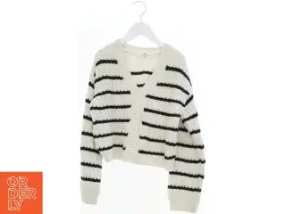 Stribet cardigan med knapper fra H&M (str. 140)
