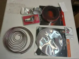 Pynte lister, gearknop, hjulholder, hjulstativ